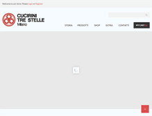 Tablet Screenshot of cucirinitrestelle.com